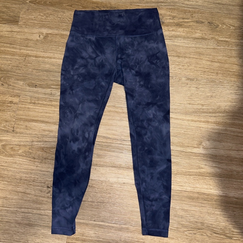 Lululemon Wunder Under HR Tight 28” Blue Size 10